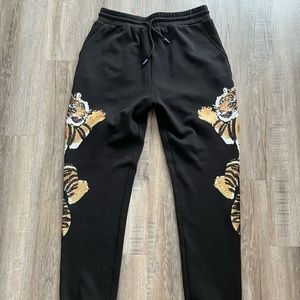 Queen of Sparkles Sequin Tiger Joggers